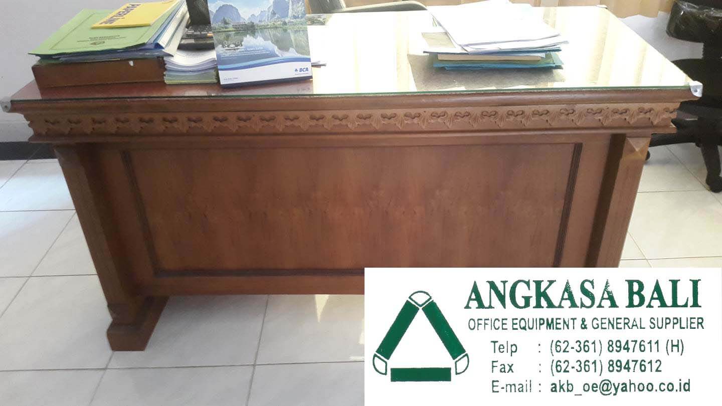 Angkasa Bali Meja Kantor Kayu Jati Furniture Di Bali | Angkasa Bali ...