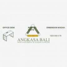 Meja Kantor Uno Modern New Series | Angkasa Bali Furniture