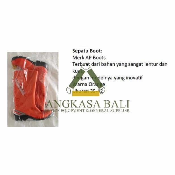  SEPATU BOOTS APD  di Bali Denpasar Angkasa Bali